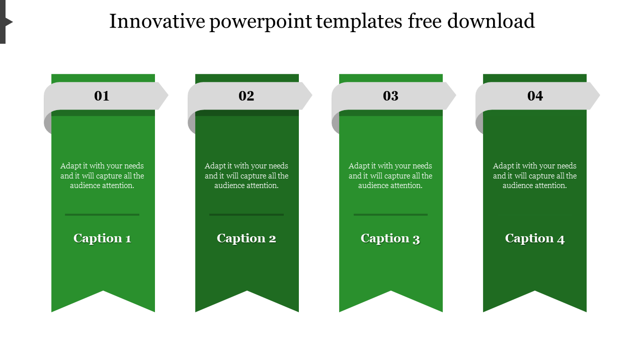 innovative powerpoint templates free download-Green
